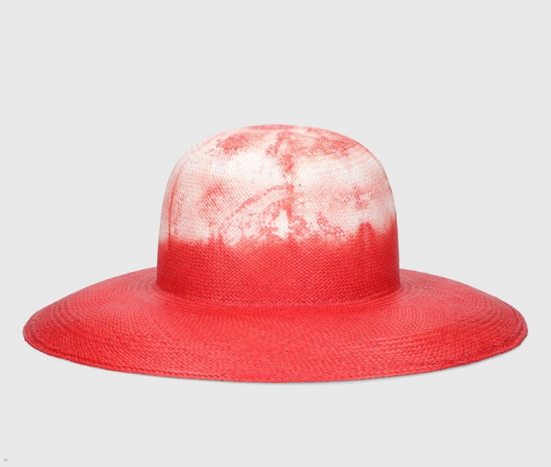 Chapeaux De Paille Borsalino Violet Panama Quito Delava Rouge | NPI-50162751