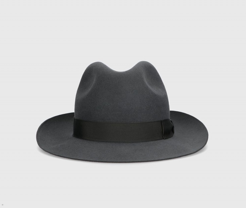 Chapeau Feutre Borsalino Jer Marengo Noir | DUR-36719993