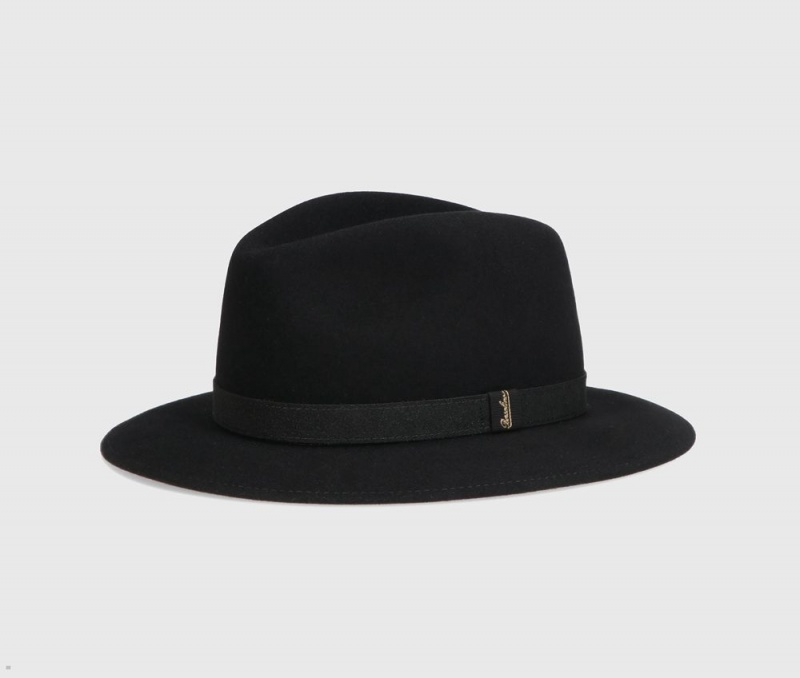 Chapeau Feutre Borsalino Country Alessandria Noir | XTF-05328824