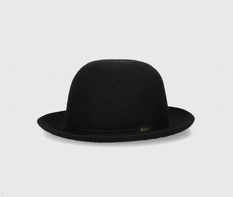 Chapeau Feutre Borsalino Claudio Traveller Medium Brim Noir | CGV-17015874