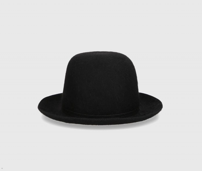 Chapeau Feutre Borsalino Claudio Traveller Medium Brim Noir | CGV-17015874