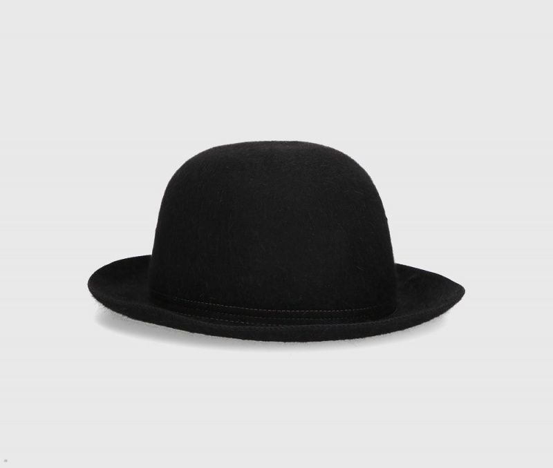 Chapeau Feutre Borsalino Claudio Traveller Medium Brim Noir | CGV-17015874