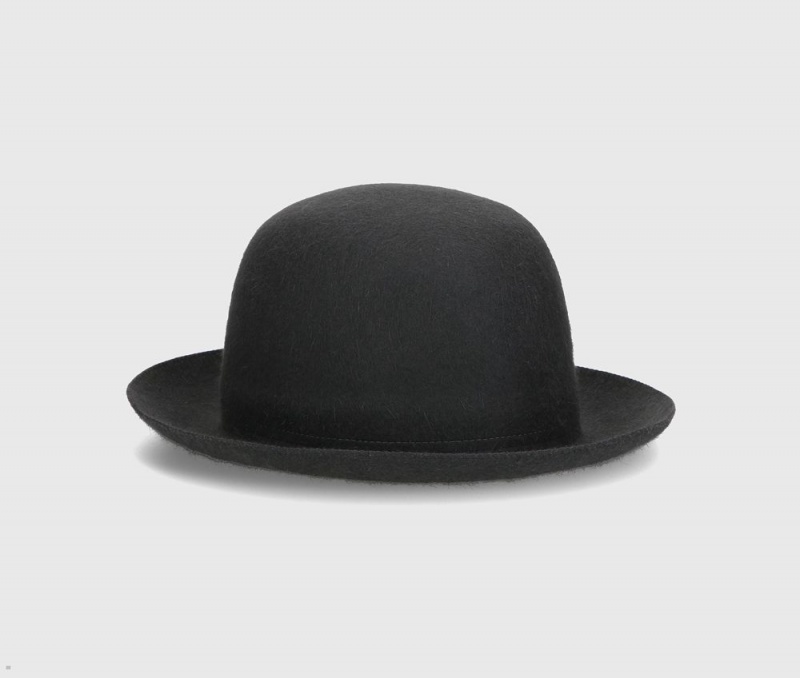 Chapeau Feutre Borsalino Claudio Traveller Medium Brim Noir | HPU-69419911