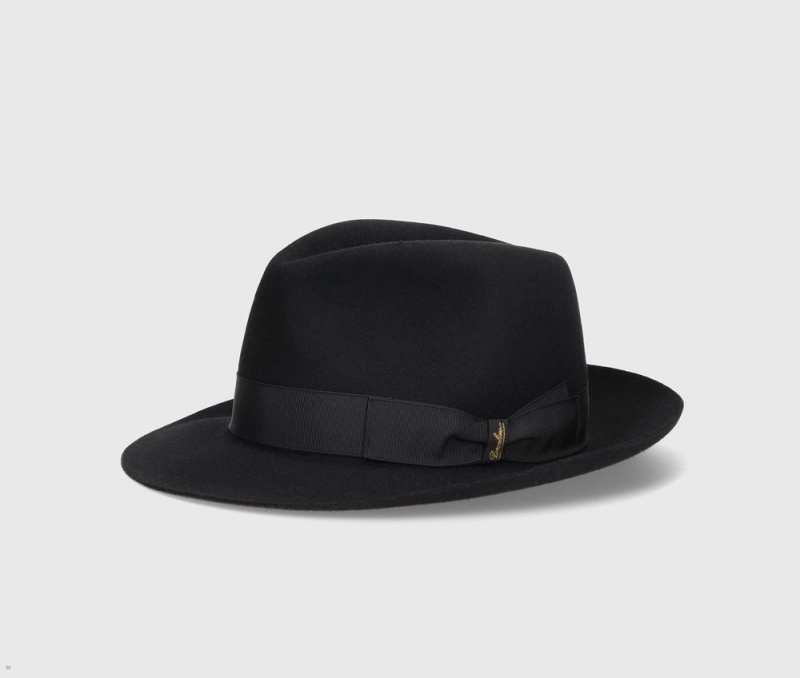 Chapeau Feutre Borsalino 50 Grams S.Q. Noir | CCS-67754353