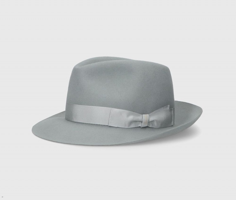 Chapeau Feutre Borsalino 50 Grams S.Q. Turquoise | AVC-42586162