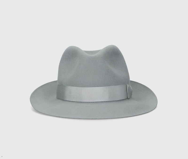 Chapeau Feutre Borsalino 50 Grams S.Q. Turquoise | AVC-42586162