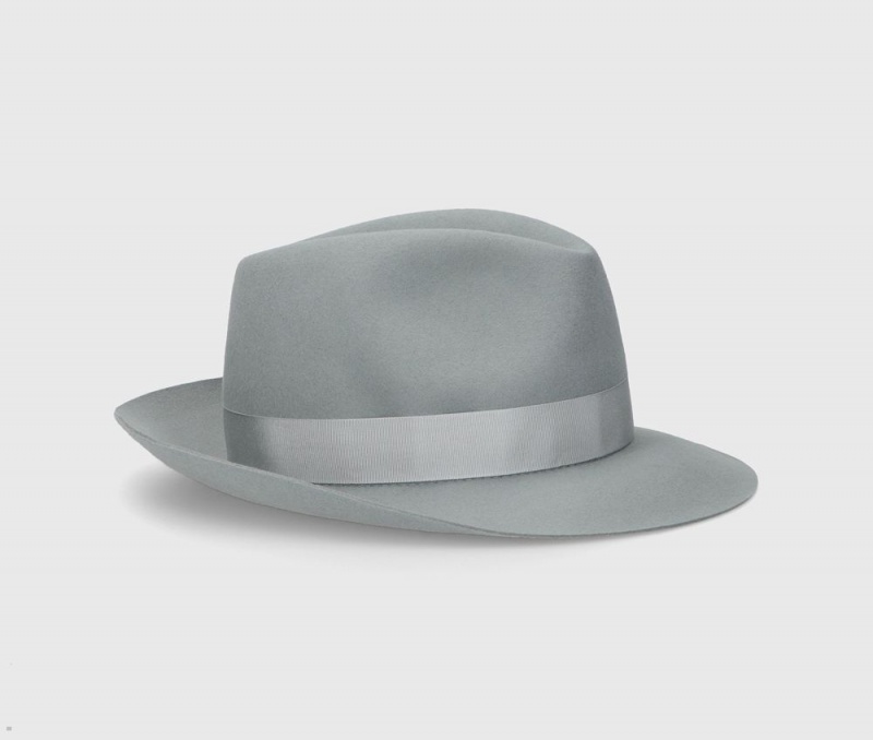 Chapeau Feutre Borsalino 50 Grams S.Q. Turquoise | AVC-42586162