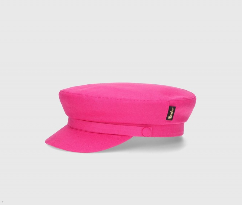 Casquette De Marin Borsalino Brest Rose | QDO-26449608