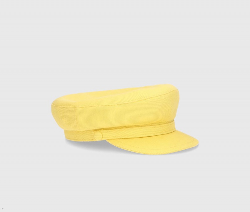 Casquette De Marin Borsalino Brest Jaune | JLC-12226407