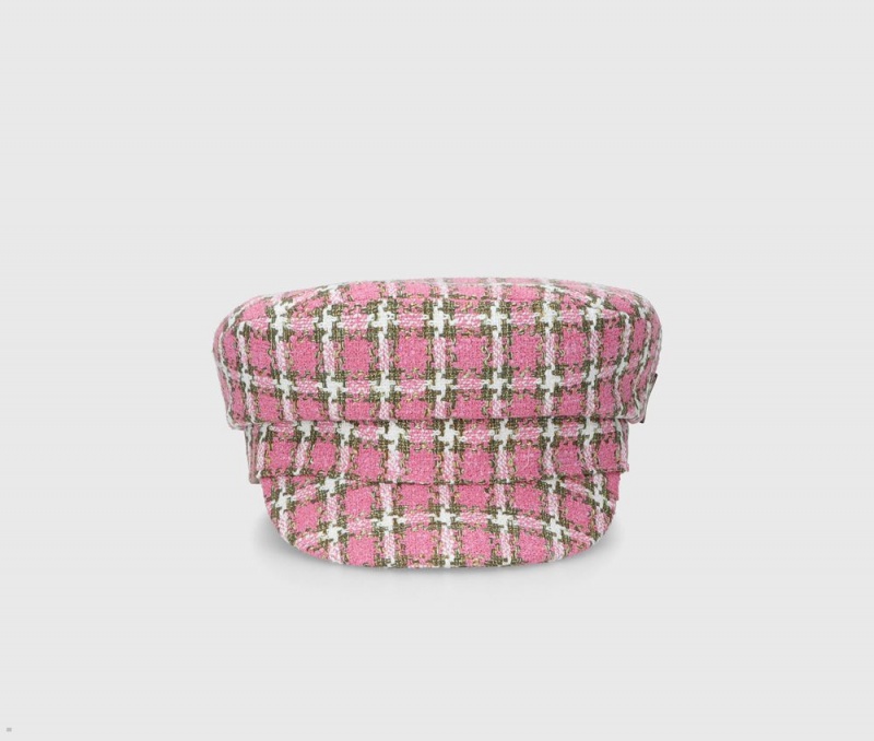 Casquette De Marin Borsalino Baker Boy Rose | WHK-16386717