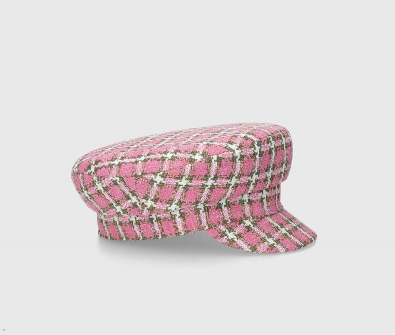 Casquette De Marin Borsalino Baker Boy Rose | WHK-16386717