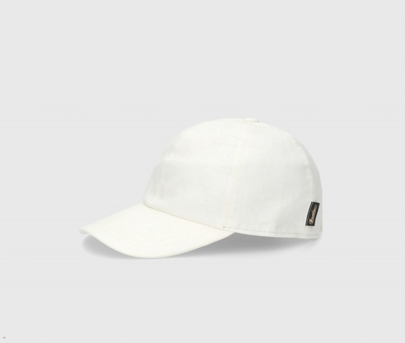 Casquette De Baseball Borsalino Hiker Blanche | OFK-96327155