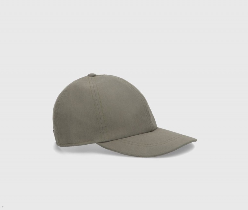 Casquette De Baseball Borsalino Hiker Rain Vert Olive | WTA-49250617