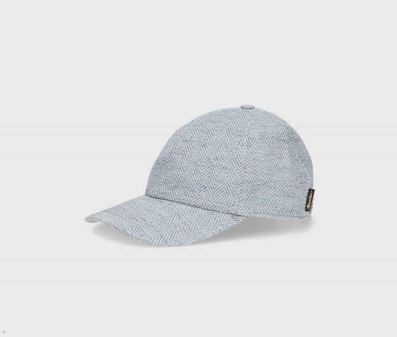 Casquette De Baseball Borsalino Hiker Bleu Clair | IXU-42818550