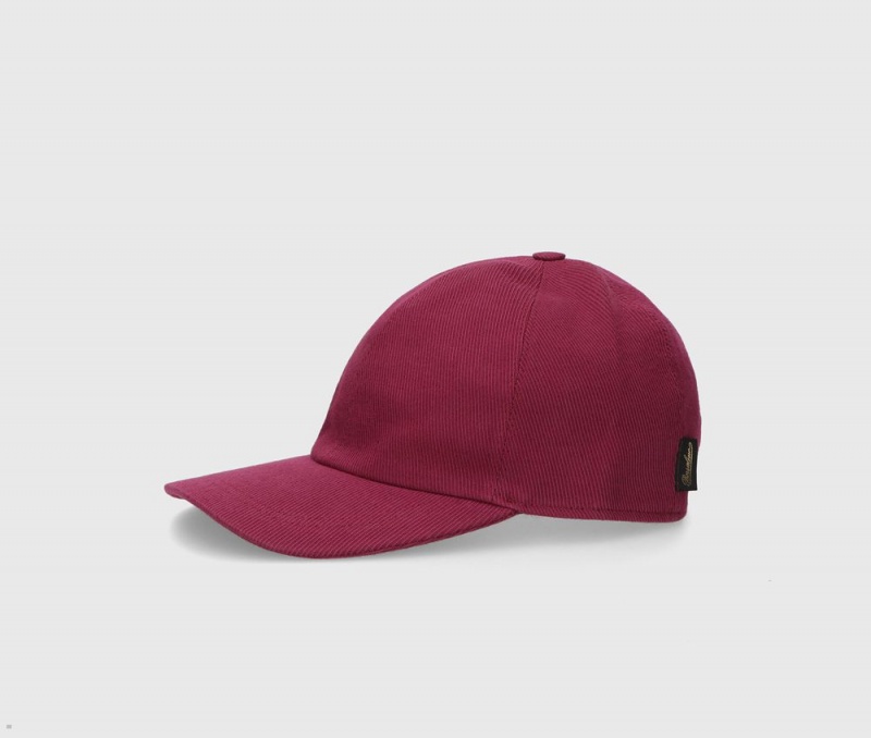 Casquette De Baseball Borsalino Hiker Bordeaux | IQB-83474200