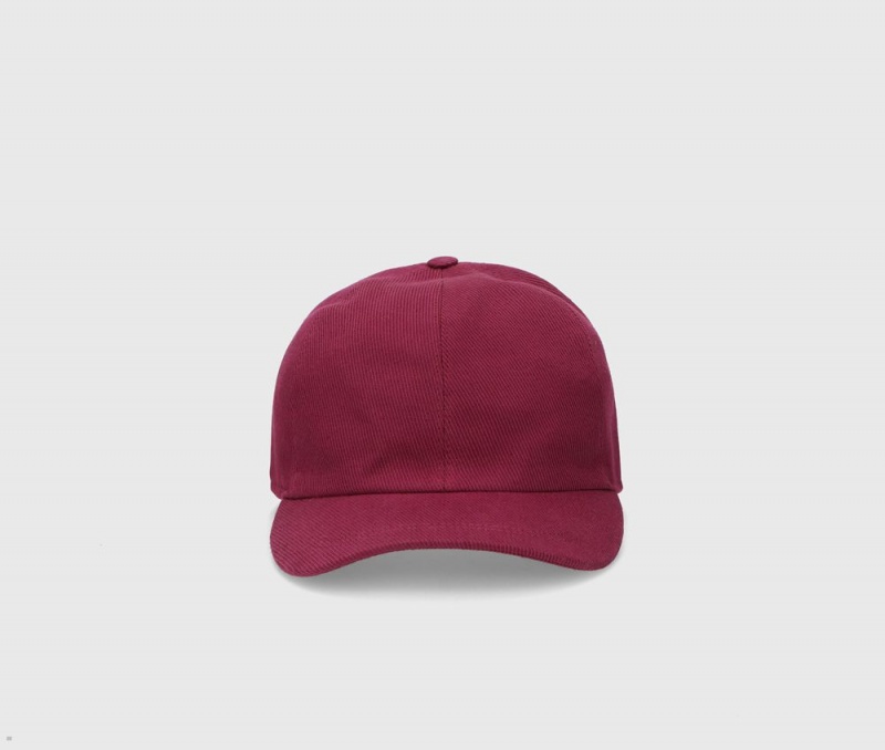 Casquette De Baseball Borsalino Hiker Bordeaux | IQB-83474200