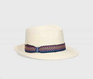 Chapeaux De Paille Borsalino Paiper In Paper Braid Beige | KGZ-08005001