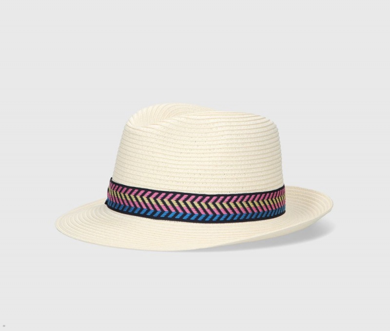 Chapeaux De Paille Borsalino Paiper In Paper Braid Beige | KGZ-08005001